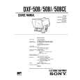 SONY DXF-50B Service Manual SONY DXF-50B Service Manual