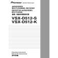 PIONEER VSX-D512-K/FXJI Owners Manual PIONEER VSX-D512-K/FXJI Owners Manual