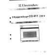 ELECTROLUX CO411-230 Owners Manual ELECTROLUX CO411-230 Owners Manual