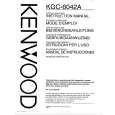 KENWOOD KGC6042A Owners Manual KENWOOD KGC6042A Owners Manual