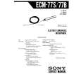 SONY ECM77B Service Manual SONY ECM77B Service Manual