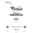 WHIRLPOOL RF010EXRW2 Parts Catalog WHIRLPOOL RF010EXRW2 Parts Catalog
