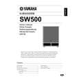 YAMAHA SW500 Owners Manual YAMAHA SW500 Owners Manual