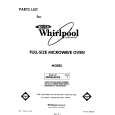 WHIRLPOOL MW8600XS1 Parts Catalog WHIRLPOOL MW8600XS1 Parts Catalog