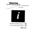 THERMA MW2101B Owners Manual THERMA MW2101B Owners Manual