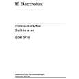 ELECTROLUX EOB9710X Owners Manual ELECTROLUX EOB9710X Owners Manual
