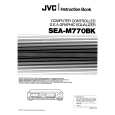 JVC SEA-M770BK Owners Manual JVC SEA-M770BK Owners Manual