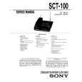 SONY SCT-100 Service Manual SONY SCT-100 Service Manual