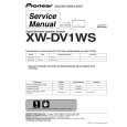 PIONEER XW-DV1WS/WLXJ/NC Service Manual PIONEER XW-DV1WS/WLXJ/NC Service Manual