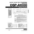 YAMAHA DSPA1000 Service Manual YAMAHA DSPA1000 Service Manual