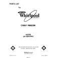 WHIRLPOOL EH18EFXPW5 Parts Catalog WHIRLPOOL EH18EFXPW5 Parts Catalog
