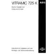 AEG VITRAMIC 725 K Owners Manual AEG VITRAMIC 725 K Owners Manual