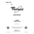 WHIRLPOOL LG9201XWN1 Parts Catalog WHIRLPOOL LG9201XWN1 Parts Catalog