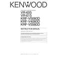 KENWOOD VR615 Owners Manual KENWOOD VR615 Owners Manual