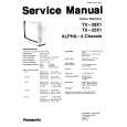 PANASONIC TX28X1 Service Manual PANASONIC TX28X1 Service Manual