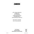 ZANUSSI ZK 21/10 GO Owners Manual ZANUSSI ZK 21/10 GO Owners Manual