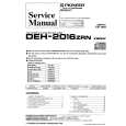 PIONEER DEH2016ZRN X1B/EW Service Manual PIONEER DEH2016ZRN X1B/EW Service Manual