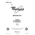 WHIRLPOOL EL15MNXMWR1 Parts Catalog WHIRLPOOL EL15MNXMWR1 Parts Catalog