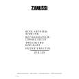 ZANUSSI ZFK22/9 Owners Manual ZANUSSI ZFK22/9 Owners Manual