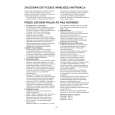 WHIRLPOOL PFL 1221/D Owners Manual WHIRLPOOL PFL 1221/D Owners Manual