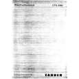 ZANKER CTK2060 Owners Manual ZANKER CTK2060 Owners Manual