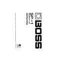 BOSS SP-1 Owners Manual BOSS SP-1 Owners Manual