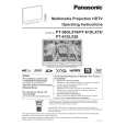 PANASONIC PT61DLX26 Owners Manual PANASONIC PT61DLX26 Owners Manual