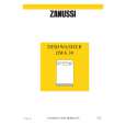 ZANUSSI DWS39W Owners Manual ZANUSSI DWS39W Owners Manual