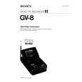 SONY GV-8 Owners Manual SONY GV-8 Owners Manual