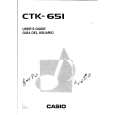 CASIO CTK651 Owners Manual CASIO CTK651 Owners Manual