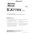 PIONEER S-A770V/XTL/NC Service Manual PIONEER S-A770V/XTL/NC Service Manual