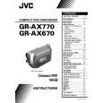 JVC GR-AX770EK Owners Manual JVC GR-AX770EK Owners Manual