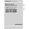 PIONEER DEH-P5700MP Owners Manual PIONEER DEH-P5700MP Owners Manual