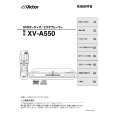JVC XV-A550 Owners Manual JVC XV-A550 Owners Manual