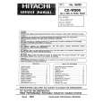 HITACHI CX-W500 Service Manual HITACHI CX-W500 Service Manual
