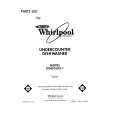 WHIRLPOOL DU8016XX1 Parts Catalog WHIRLPOOL DU8016XX1 Parts Catalog