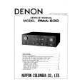 DENON PMA-630 Service Manual DENON PMA-630 Service Manual