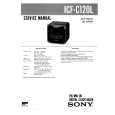 SONY ICFC120L Service Manual SONY ICFC120L Service Manual