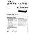 AIWA ADF990 Service Manual AIWA ADF990 Service Manual
