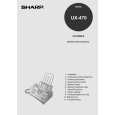 SHARP UX470 Owners Manual SHARP UX470 Owners Manual