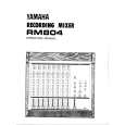 YAMAHA RM804 Owners Manual YAMAHA RM804 Owners Manual