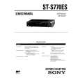 SONY STS770ES Service Manual SONY STS770ES Service Manual