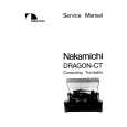 NAKAMICHI DRAGON-CT Service Manual NAKAMICHI DRAGON-CT Service Manual