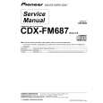 PIONEER CDX-FM687 Service Manual PIONEER CDX-FM687 Service Manual