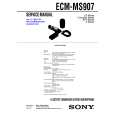 SONY ECMMS907 Service Manual SONY ECMMS907 Service Manual
