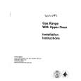 WHIRLPOOL RST399UL Installation Manual WHIRLPOOL RST399UL Installation Manual