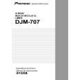 PIONEER DJM-707/TLTXJ Owners Manual PIONEER DJM-707/TLTXJ Owners Manual