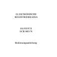 OLIVETTI ECR003N Owners Manual OLIVETTI ECR003N Owners Manual