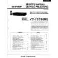 SHARP VC785S/BK Service Manual SHARP VC785S/BK Service Manual