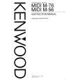 KENWOOD MIDI M-56 Owners Manual KENWOOD MIDI M-56 Owners Manual
